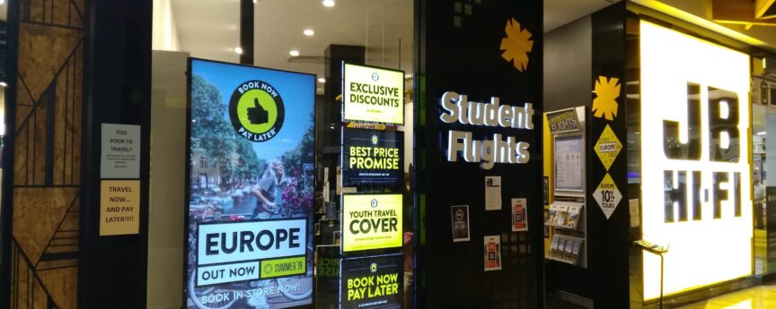 Double Sided Realestate lightbox