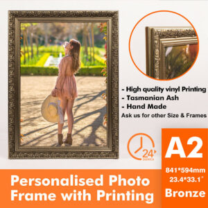 23x33 Fine Art Enlargements | A2 Wedding Photo Printing with Customised Frame